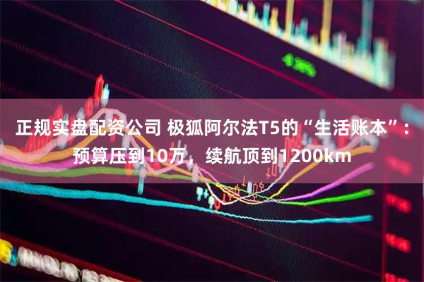 正规实盘配资公司 极狐阿尔法T5的“生活账本”：预算压到10万，续航顶到1200km